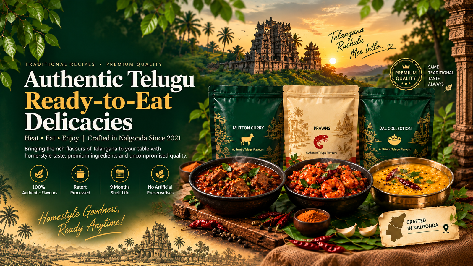 Authentic Homestyle Ready-to-Eat Delicacies.